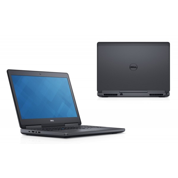 DELL Laptop Precision 7510, Refurbished Grade B, E3-1505M, 16/512GB NVME & 1TB HDD, 15.6", Cam, HD Graphics P530/NVIDIA QUADRO M1000M, FreeDOS - Dell