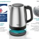 BRUNO BRN-0246 Βραστήρας νερού ανοξείδωτος 1.7L STRIX 2200W, Inox