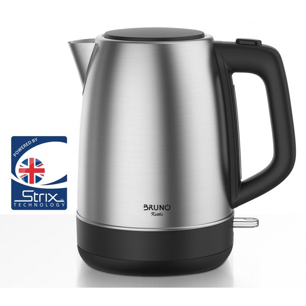 BRUNO BRN-0246 Βραστήρας νερού ανοξείδωτος 1.7L STRIX 2200W, Inox - Σύγκριση Προϊόντων
