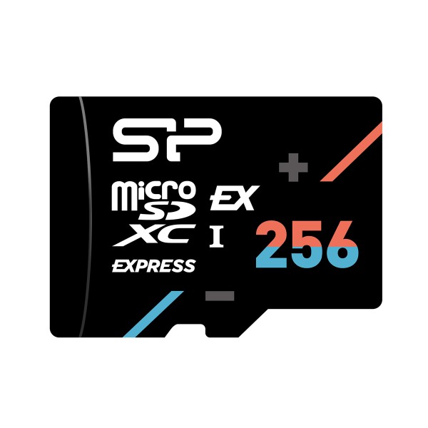 SILICON POWER κάρτα μνήμης microSDXC Express Hypera, 256GB, PCIe Gen 3x1, C10 UHS-I U3 A1 V30 - Κάρτες Μνήμης