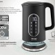 BRUNO Βραστήρας νερού προηγμένων λειτουργιών, ψηφιακός με διπλό τοίχωμα BRN-0245, 1.7L 2200W, μαύρος