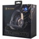 SADES gaming headset UPOWER, 3.5mm σύνδεση, 40mm, μαύρο/χρυσό