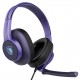 SADES gaming headset UPOWER, 3.5mm σύνδεση, 40mm, μωβ