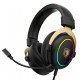 SADES gaming headset Alchemist, USB σύνδεση, 50mm, V7.1 surround, ENC, RGB, multi-platform, μαύρο