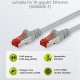 GOOBAY καλώδιο δικτύου 95579, CAT 6 S/FTP, copper, 250MHz, 1.5m, γκρι