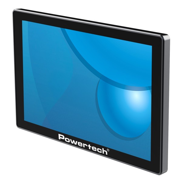 POWERTECH οθόνη αφής για σύστημα POS PT-1514, 10.1" 1024x600 LCD, HDMI, μαύρη - Οθόνες PC