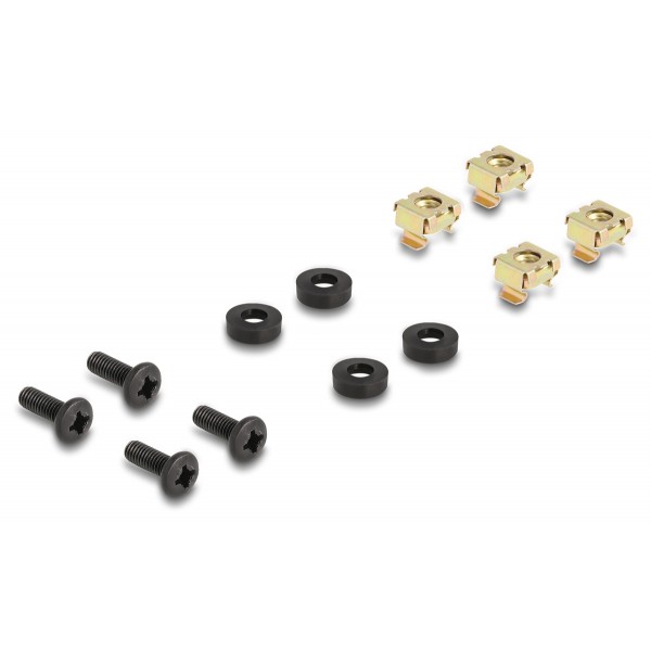 DELOCK κάλυμμα για 3x 120mm ανεμιστήρες 66747 για rack 19"/3U, μεταλλικό, μαύρο