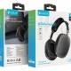CELEBRAT headphones A35, ασύρματα & ενσύρματα, micro SD, 40mm, 200mAh, μαύρα