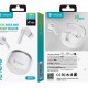 CELEBRAT earphones με θήκη φόρτισης W71, True Wireless, 10mm, 30/200mAh, λευκά