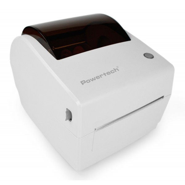 POWERTECH θερμικός εκτυπωτής ετικετών PT-1509, USB/Ethernet/Serial/Bluetooth, λευκός - Εκτυπωτές - Πολυμηχανήματα