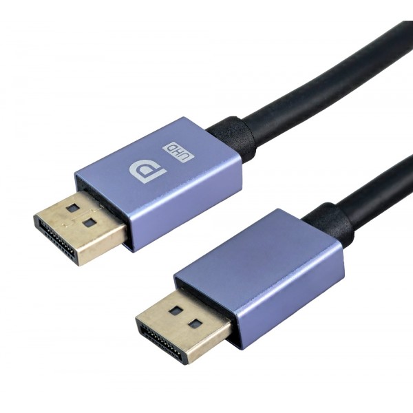 POWERTECH καλώδιο DisplayPort CAB-DP078, 8K/60Hz, 48 Gbps, 1m, μαύρο - Powertech