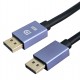 POWERTECH καλώδιο DisplayPort CAB-DP078, 8K/60Hz, 48 Gbps, 1m, μαύρο