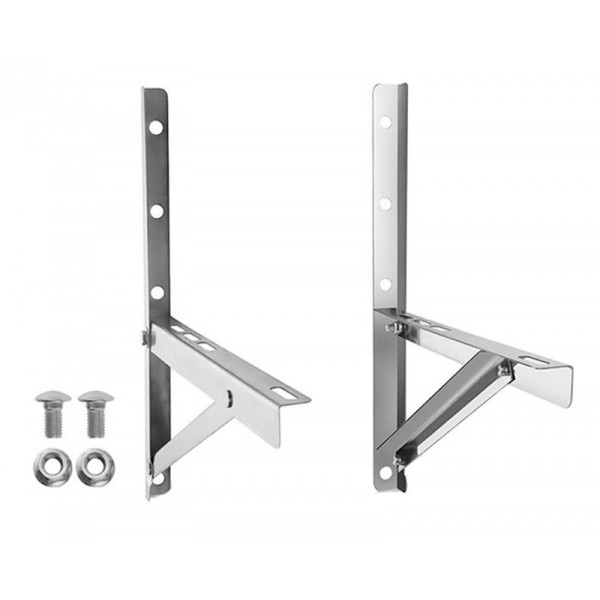 HOME USE επιτοίχια βάση κλιματιστικού HUH-0250, 410x490mm, ανοξείδωτη, έως 180kg - HOME USE