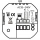 Smart θερμοστάτης πετρελαίου BHT-15GBLW, WiFi, χωνευτός, μαύρος