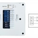 Smart θερμοστάτης αερίου BHT-800WM-GCLW, WiFi, επιτοίχιος, λευκός