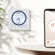 Smart θερμοστάτης αερίου BHT-800WM-GCLW, WiFi, επιτοίχιος, λευκός
