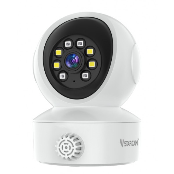 VSTARCAM smart κάμερα CS49LM με ανιχνευτή καπνού/αερίου, 3MP, WiFi, PTZ, SD - VSTARCAM