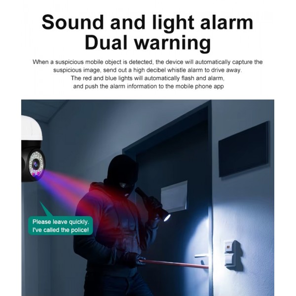 VSTARCAM smart κάμερα CS662, 3MP, WiFi, PTZ, SD, IP66