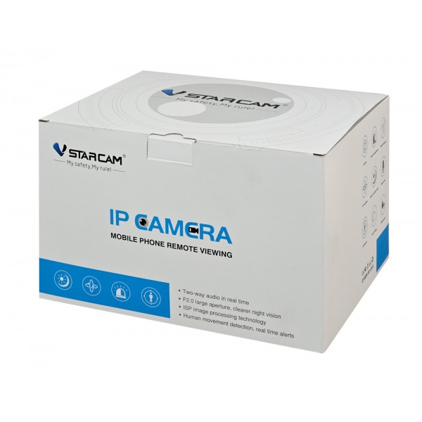 VSTARCAM smart κάμερα AF621DR, dual lens, αναγνώριση φωτιάς & καπνού, 2MP, WiFi, SD, PTZ, IP66