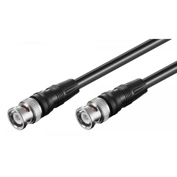 GOOBAY καλώδιο BNC 50074, RG59, 75 ohm, 5m, μαύρο - Σύγκριση Προϊόντων
