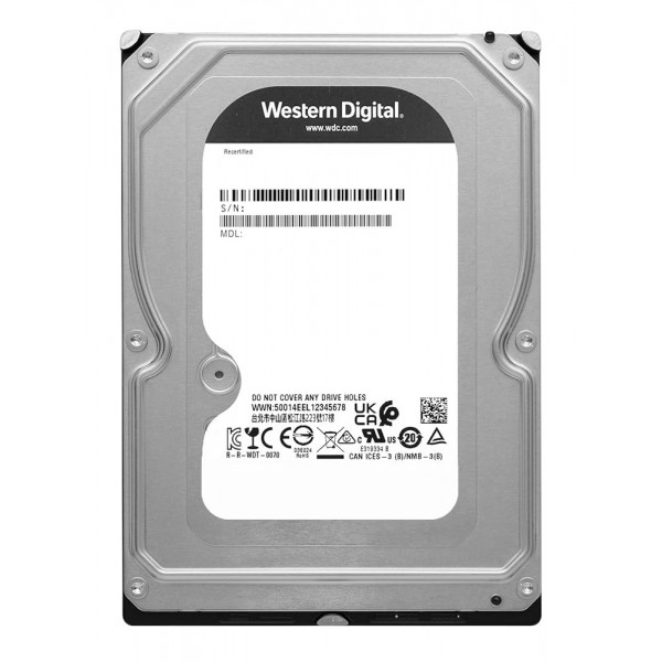 WD σκληρός δίσκος Blue 3.5", 2TB, 64MB, 5400RPM, 6Gb/s, FR - Νέα & Ref PC