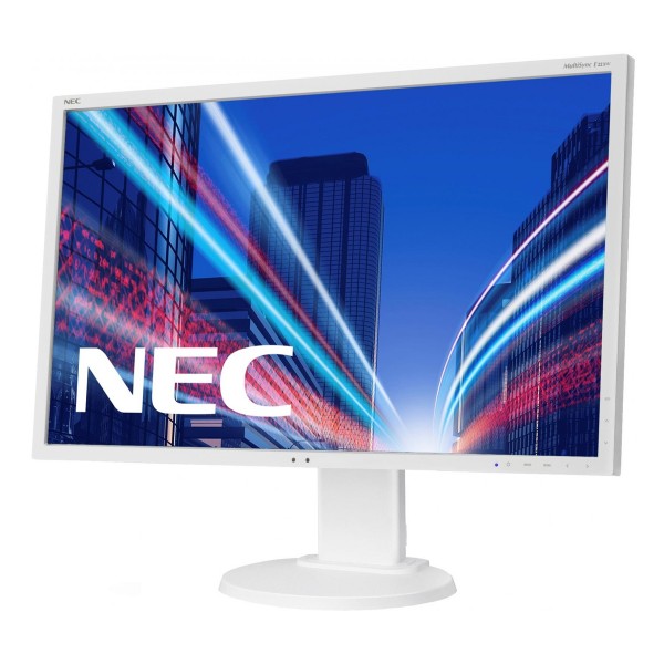 NEC used οθόνη E223W LED, 22" 1680x1050, VGA/DVI/DisplayPort, Grade A - Νέα & Ref PC