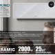 BRUNO BRN-0258 Κεραμικό Αερόθερμο 2000W IP22, προηγμένων λειτουργιών με ανεμιστήρα