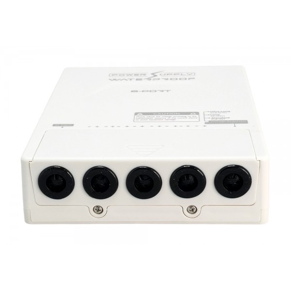 FOLKSAFE τροφοδοτικό συστημάτων CCTV FS-DC120805W, 8 εξόδων, 12V/5A, αδιάβροχο IP65