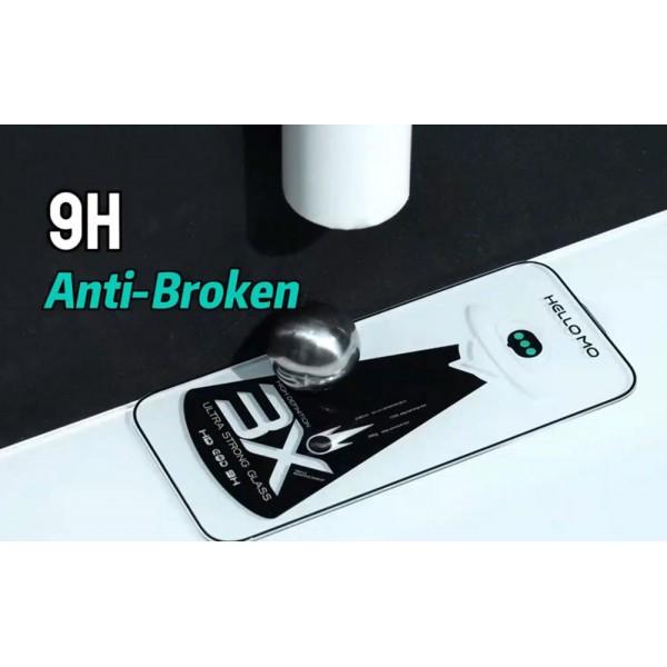 POWERTECH tempered glass Emery 5D TGC-0797 για iPhone 17 Air, full glue - Tempered Glass