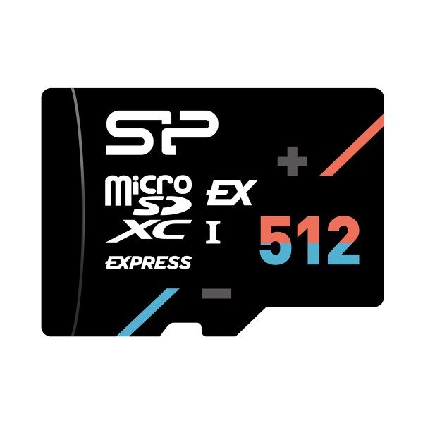 SILICON POWER κάρτα μνήμης microSDXC Express Hypera, 512GB, PCIe Gen 3x1, C10 UHS-I U3 A1 V30 - Κάρτες Μνήμης