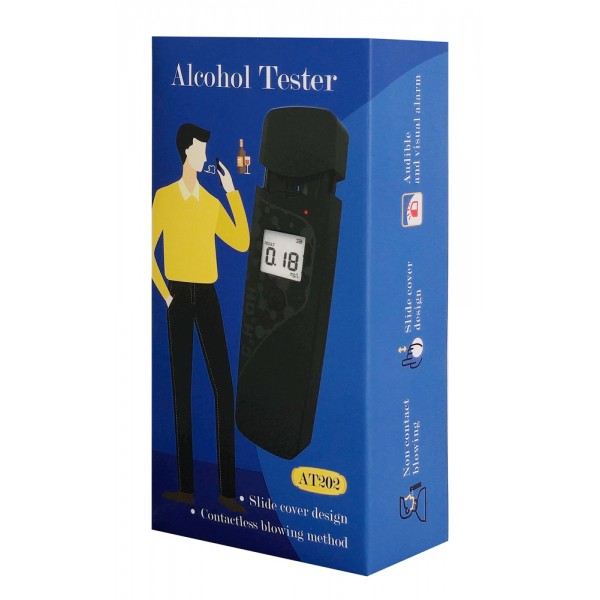 HANWEI ψηφιακός μετρητής αλκοόλ AT202, 0~1mg/L