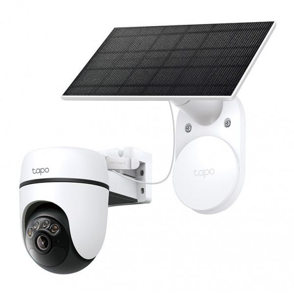 TP-LINK smart ηλιακή κάμερα Tapo C610 KIT, 2K/3MP, WiFi, PTZ, SD, IP65, EU/1.0