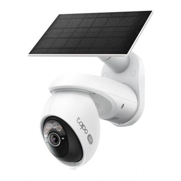 TP-LINK smart ηλιακή κάμερα Tapo C660 KIT, 4K/8MP, WiFi, PTZ, SD, IP65, EU/1.0