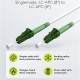 GOOBAY καλώδιο οπτικής ίνας LC-APC 59587, Singlemode OS2, 5m, λευκό