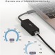 GOOBAY αντάπτορας δικτύου 76579, USB-C, 1000Mbps Ethernet, μαύρος