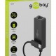 GOOBAY αντάπτορας δικτύου 76579, USB-C, 1000Mbps Ethernet, μαύρος