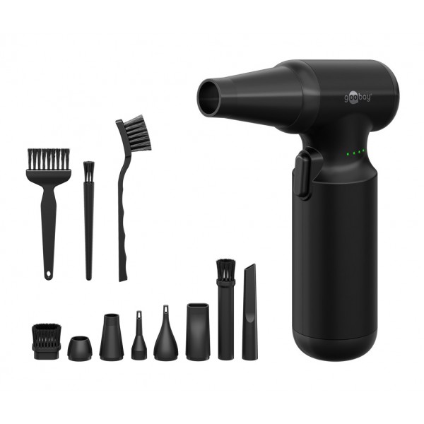 GOOBAY ηλεκτρικό air duster 77830, 100W, 6000mAh, μαύρο - Service & Εργαλεία