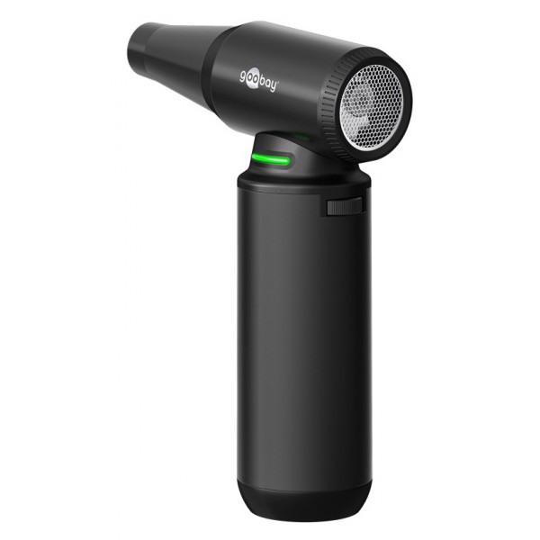 GOOBAY ηλεκτρικό air duster 77831 με φακό, 180W, 6000mAh, μαύρο
