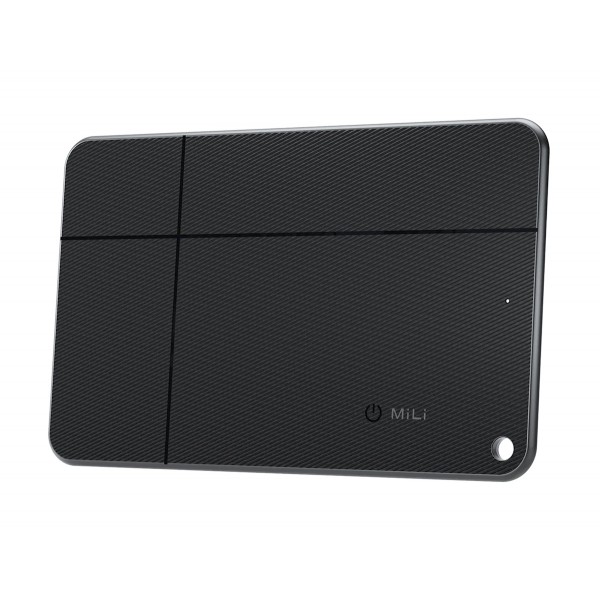 MILI ψηφιακή επαγγελματική κάρτα & tracker MiCard Duo για iOS & Android συσκευές, NFC, Bluetooth, μαύρο - MILI