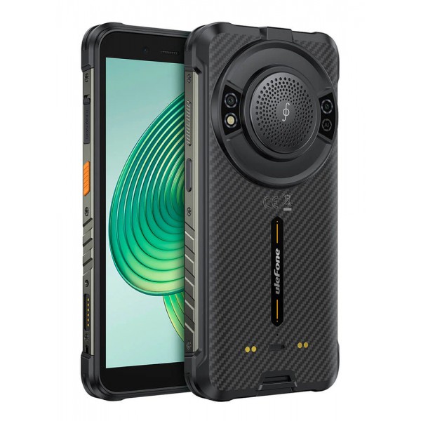 ULEFONE smartphone RugKing με ηχείο 3.5W, 5.99", 8/256GB, 9600mAh, IP68/IP69K, μαύρο - ULEFONE
