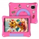 ULEFONE tablet Tab A9 Pro Kids, 8.68", 4/128GB, 4G, Android 15, 5040mAh, ροζ