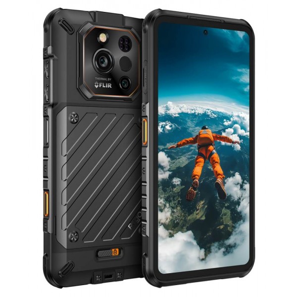 RUGONE smartphone Xever 7 Pro με θερμική εικόνα, 6.67", 12/512GB, 5G, 5550mAh, IP68/IP69K/MIL-STD-810H, μαύρο - RUGONE