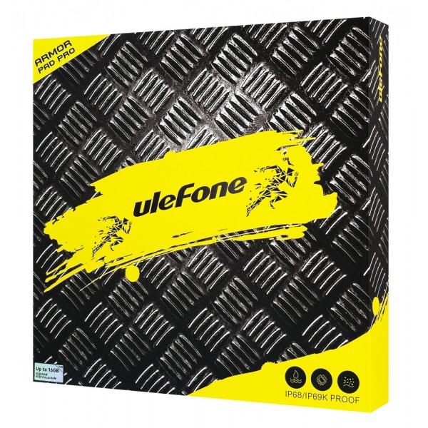 ULEFONE tablet Armor Pad Pro, 8", 8/256GB, 4G, 7650mAh, IP68/IP69K, μαύρο
