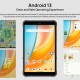 ULEFONE tablet Armor Pad Pro, 8", 8/256GB, 4G, 7650mAh, IP68/IP69K, μαύρο