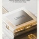LDNIO φορτιστής τοίχου Q2319 με καλώδιο USB-C, EU/UK/US/AU βύσμα, USB/USB-C, 30W, γκρι