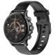 LDNIO smartwatch SW01, heart rate, 1.58" AMOLED, lP68, μαύρο