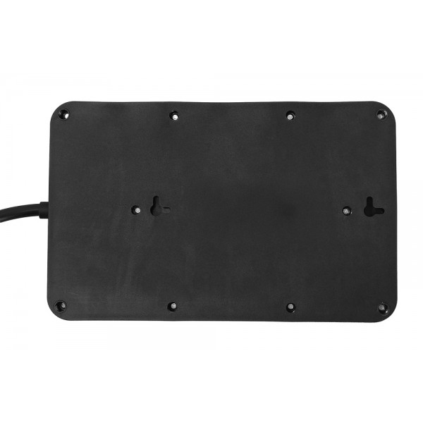 POWERTECH πολύπριζο ασφαλείας PT-1535, 8 θέσεων, με USB & USB-C θύρες, 16A, 1.5m, μαύρο - Πολύπριζα Ρεύματος
