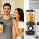 BRUNO Μπλέντερ 3 σε 1 προηγμένων λειτουργιών, BRN-0254, 1500W, 1.8L γυάλινη κανάτα, 6 λεπίδες, inox-μαύρο
