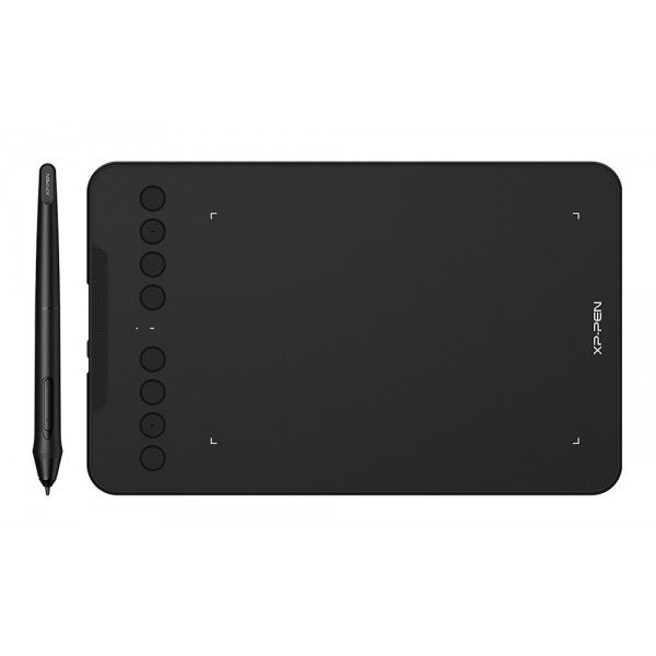 XP-PEN ταμπλέτα σχεδίασης με γραφίδα Deco Mini 7W, ασύρματη σύνδεση, 177.8x111.1mm, μαύρο