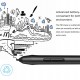 XP-PEN ταμπλέτα σχεδίασης με γραφίδα Star 03 V2, 228.8x152.6mm, μαύρο